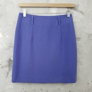 Royal Purple Business Casual Pencil Skirt
